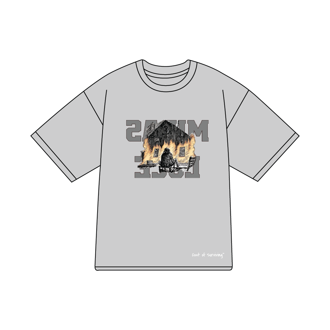 CO$T - Grey oversized Shirt