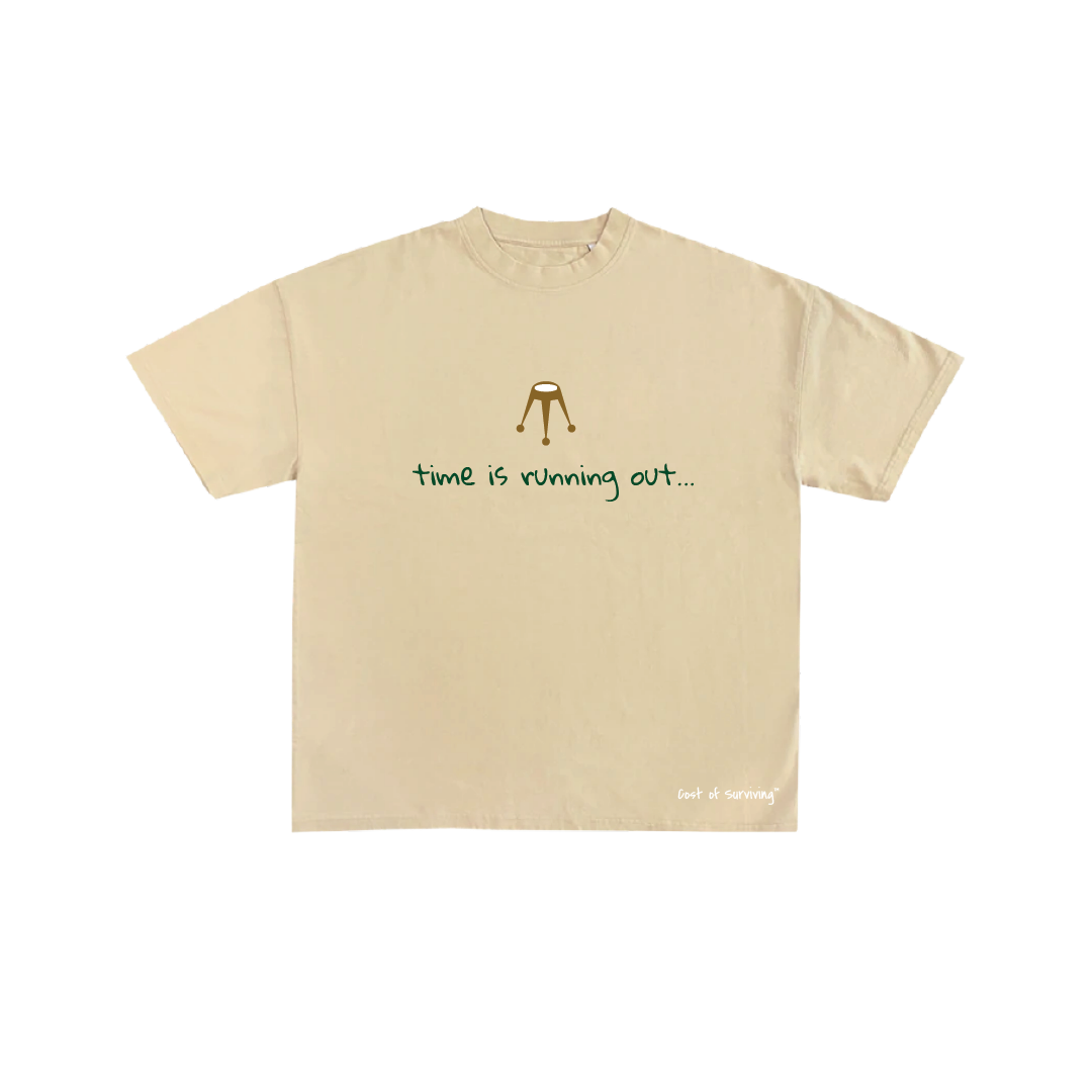 On a thoughtful one - Tan oversized Shirt