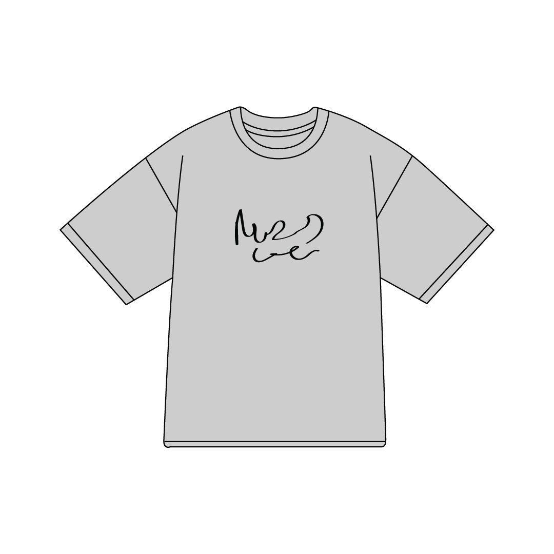 Midas Babyyyyyy - Grey oversized Shirt