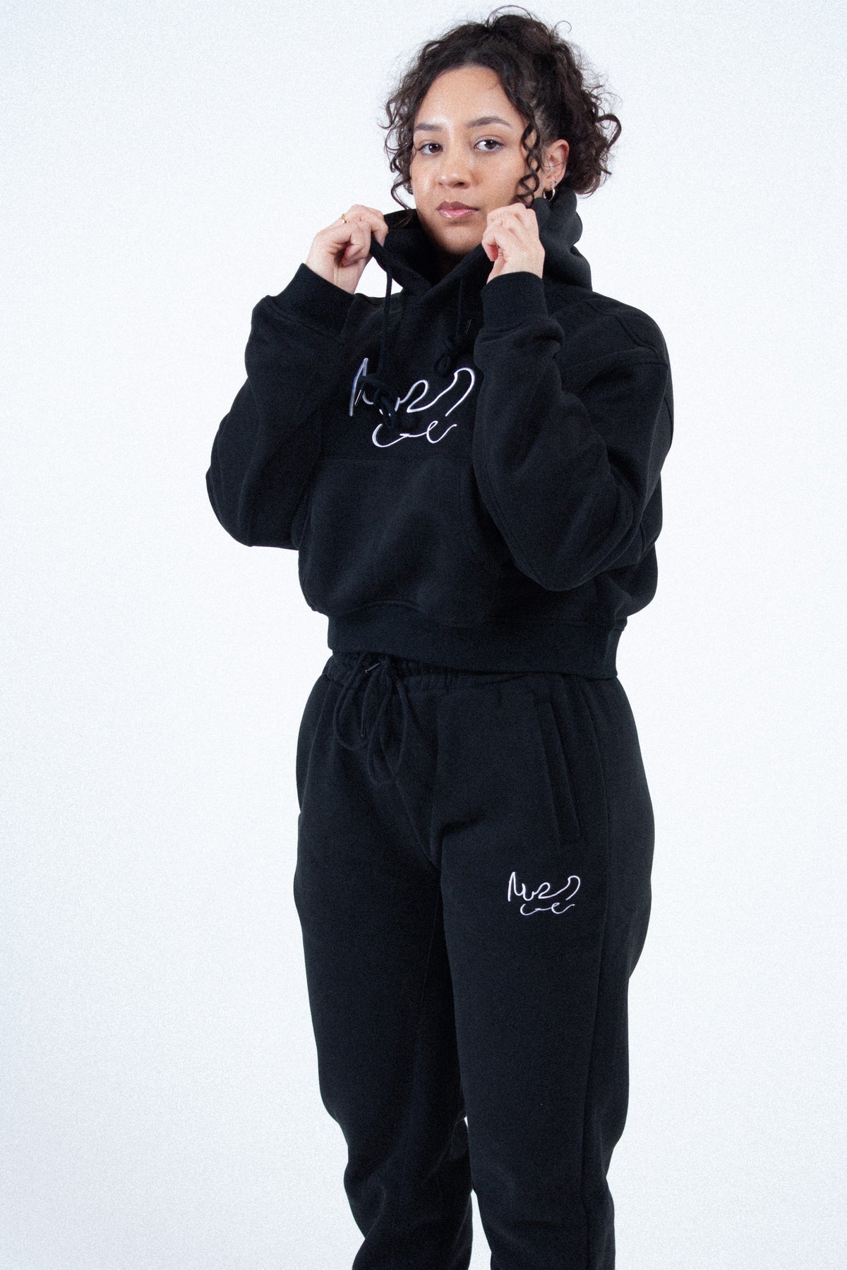 Ladies Cropped Hoodie